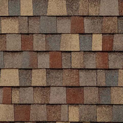 Titan XT Painted Desert shingle color swatch