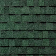 Titan XT Rustic Evergreen shingle color swatch